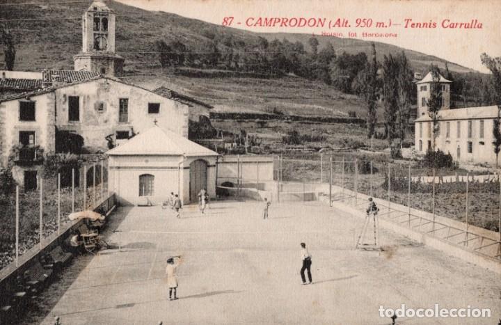 Postales: camprodon. 87 tenis carulla. roisin - Foto 1
