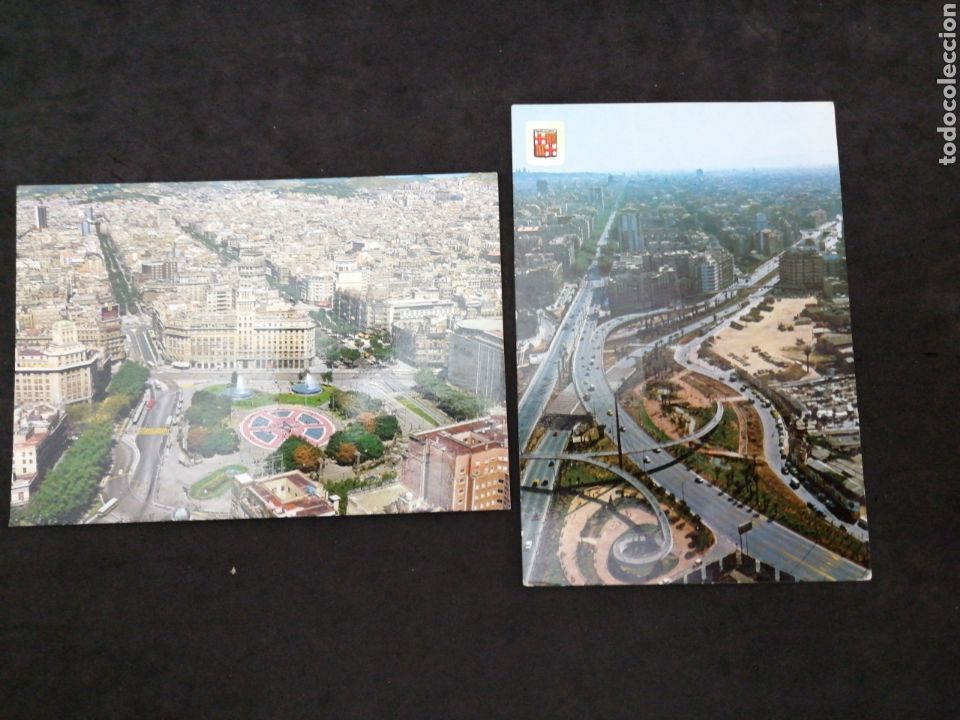 Postales: BARCELONA, 2 POSTALES - Foto 1