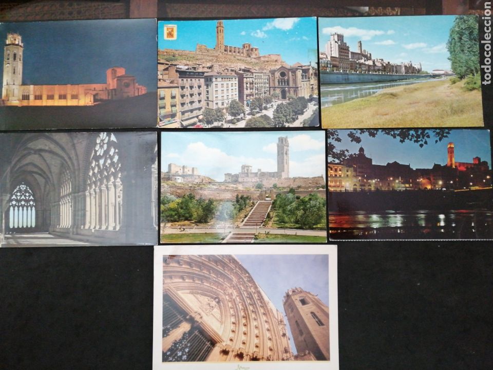 Postales: L&Eacute;RIDA., LOTE DE 7 POSTALES - Foto 1