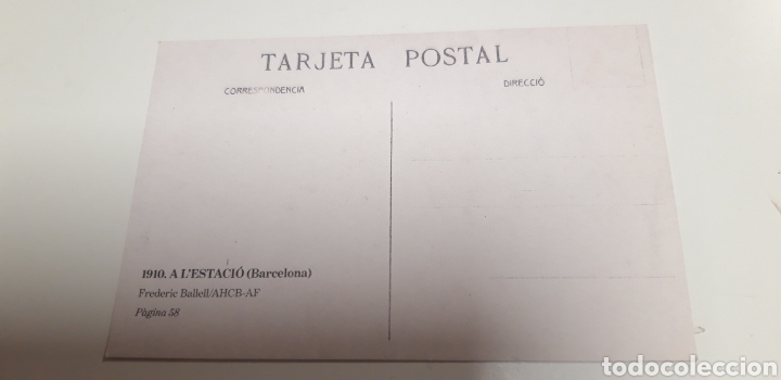 Postales: TARJETA POSTAL 1910 A LESTACIO BARCELONA - Foto 2