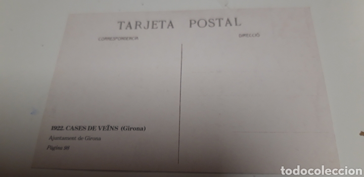 Postales: TARJETA POSTAL 1922 GIRONA - Foto 2