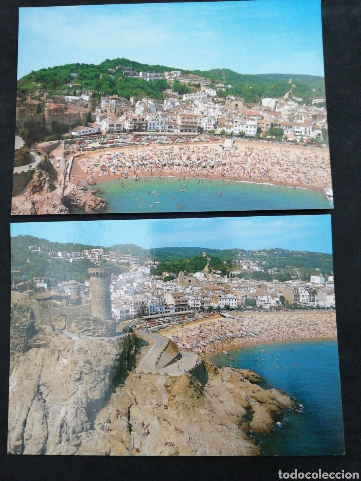 Postales: TOSSA DEL MAR, COSTA BRAVA, LOTE DE 2 POST. - Foto 1