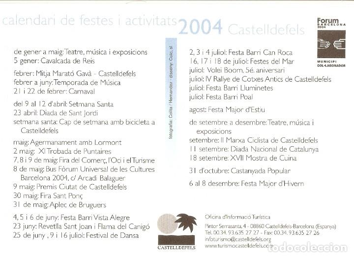 Postales: POSTAL CASTELLDEFELS - Foto 2