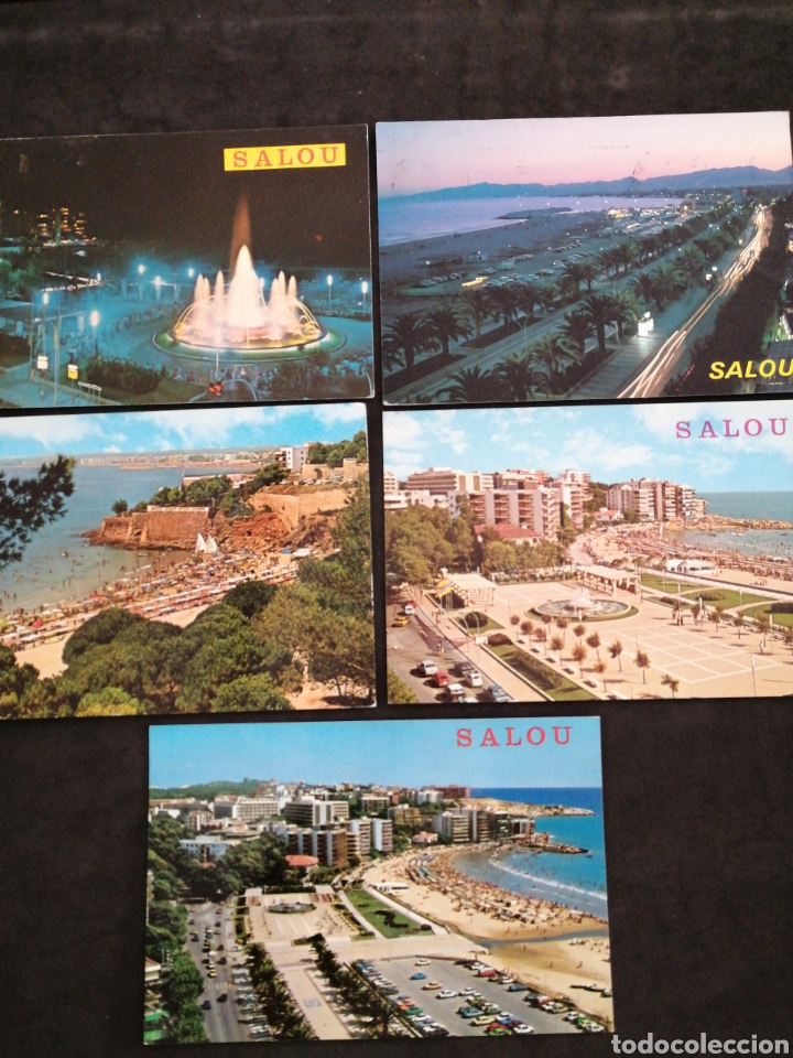 Postales: SALOU, TARRAGONA.. LOTE DE 5 POST. - Foto 1