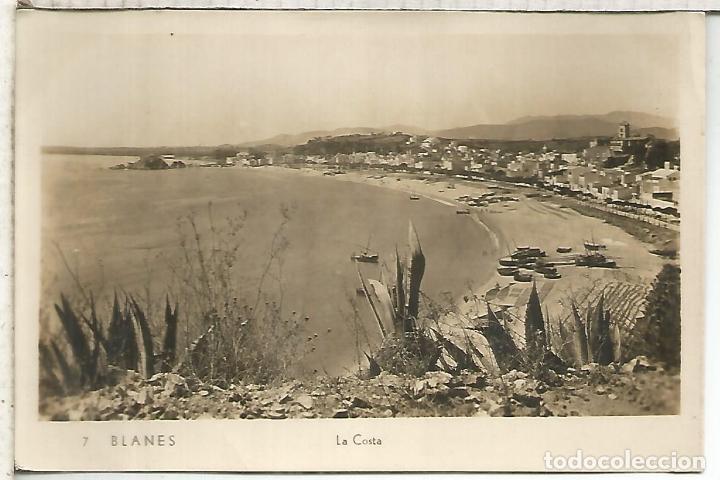 Postales: GERONA BLANES ESCRITA - Foto 1