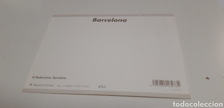 Postales: POSTAL EL MODERNISME BARCELONA - Foto 2