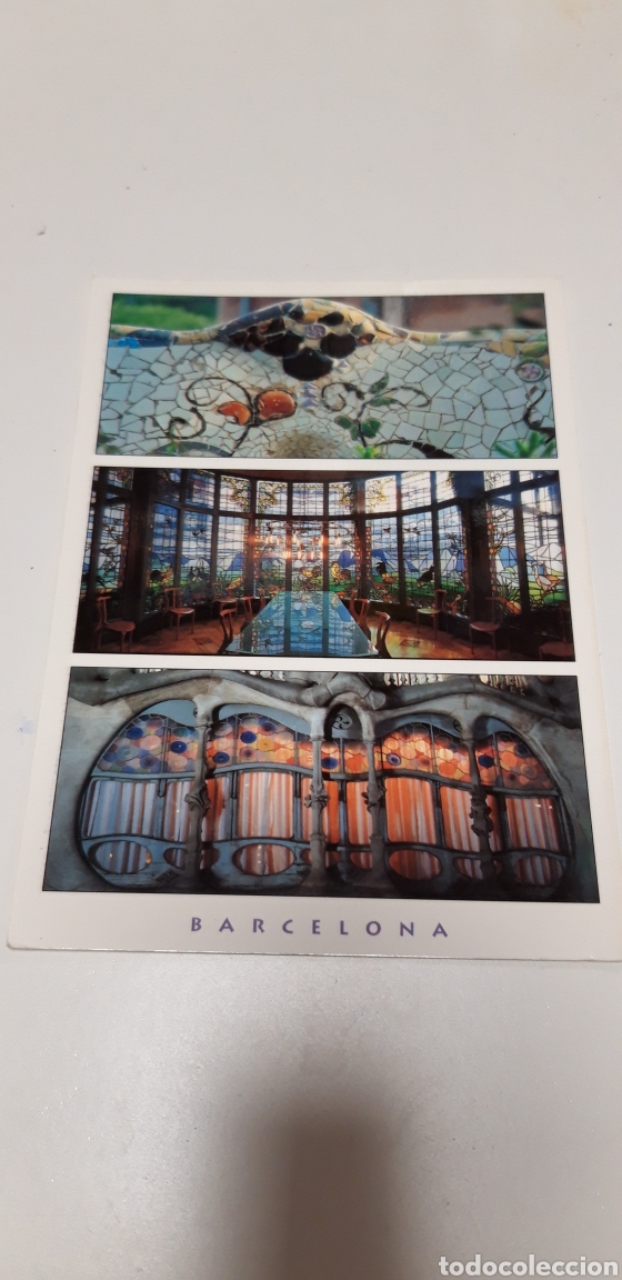Postales: POSTAL EL MODERNISME BARCELONA - Foto 1