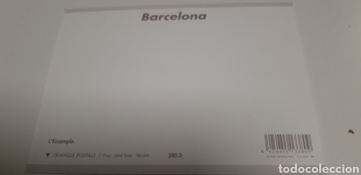Postales: POSTAL LEIXAMPLE BARCELONA - Foto 2