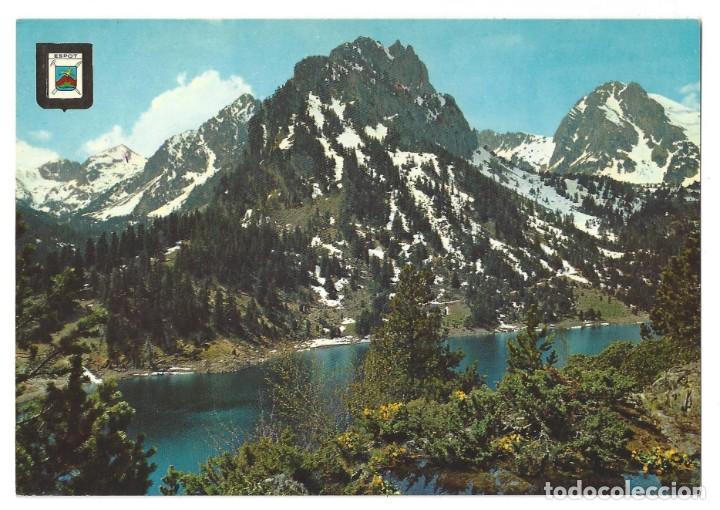 Postales: PIR. CATALA. VALL D'ESPOT.- N&ordm; 15, ESTANY DE SANT MAURICI. ESCUDO DE ORO. L&Eacute;RIDA- SIN CIRCULAR