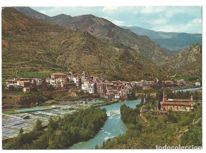 Postales: GERRI DE LA SAL.- N&ordm; 2074, VISTA GENERAL Y SALINAS. EDICIONES ARRIBAS. L&Eacute;RIDA- SIN CIRCULAR