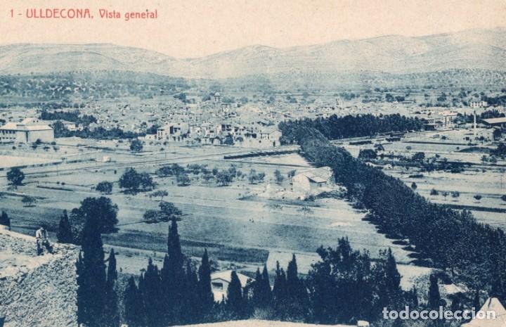 Postales: ulldecona. 1 vista general. ed. m. mo&ntilde;oz - Foto 1