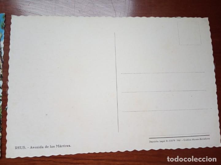 Postales: POSTAL DE REUS 1961 SIN UTILIZAR - Foto 2