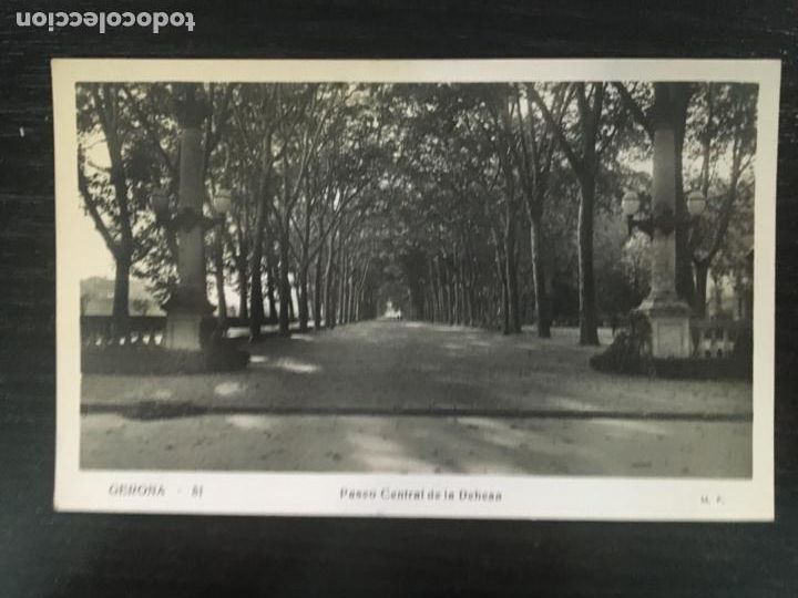 Postales: Girona - postal Paseo Central de la Dehesa - Foto 1