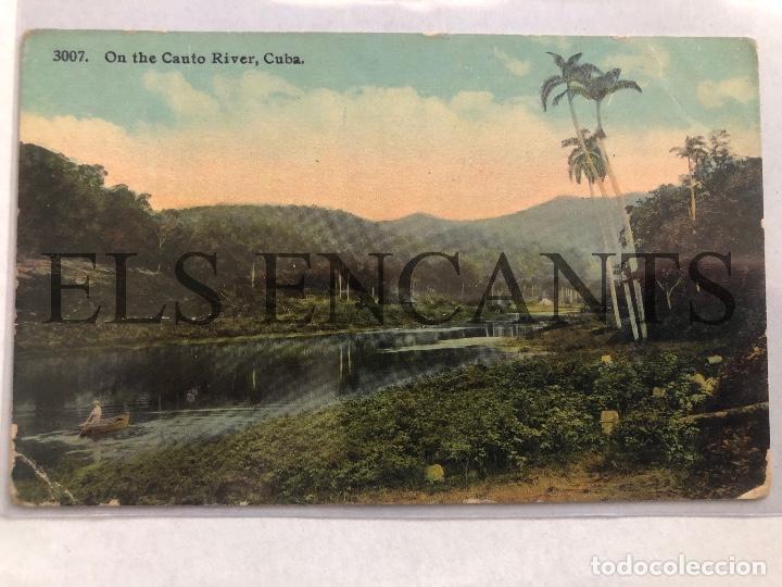 Postales: POSTAL CUBA RIO EL CAUTO SIN CIRCULAR - Foto 1