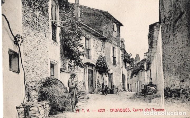 Postales: cadaques. atv 4221 carrer d'el trueno