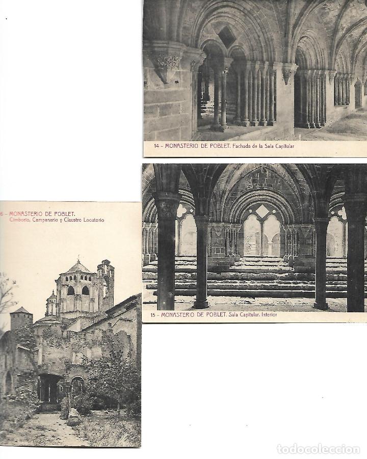 Postales: 20 POSTALES DEL MONASTERIO DE POBLET - Foto 4