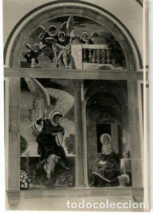 Cartoline: ANTIGUA POSTAL CASTELL DEL REMEY LERIDA 1&ordm; MISTERIO DE GOZO LA ANUNCIACION DE NTRA SRA J OBIOLS FOTO