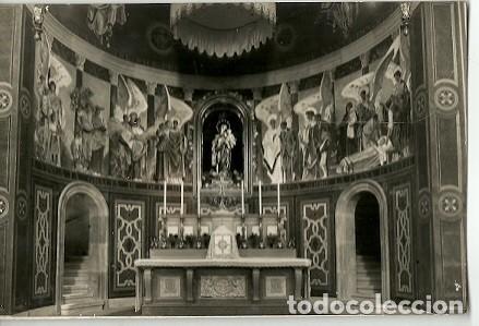 Cartes Postales: ANTIGUA POSTAL CASTELL DEL REMY LERIDA ALTAR MAYOR DEL SANTUARIO FOTOGRAFIA CALAFELL