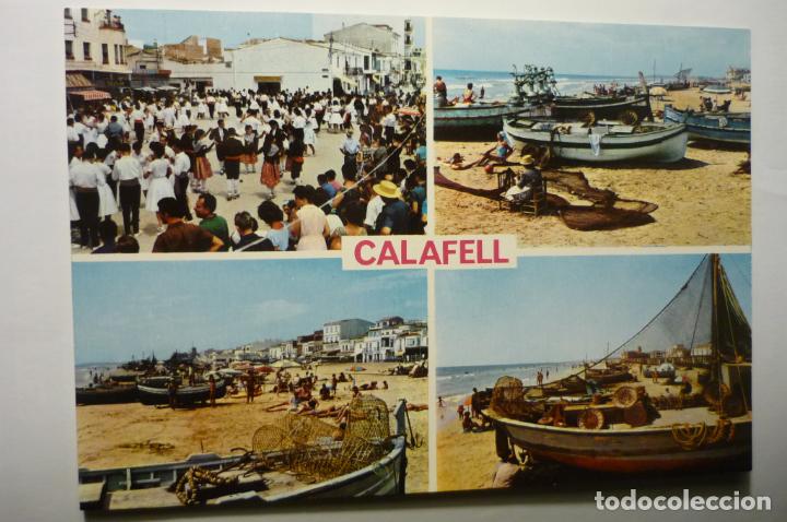 Postales: POSTAL CALAFELL DIVERSOS ASPECTOS - Foto 1