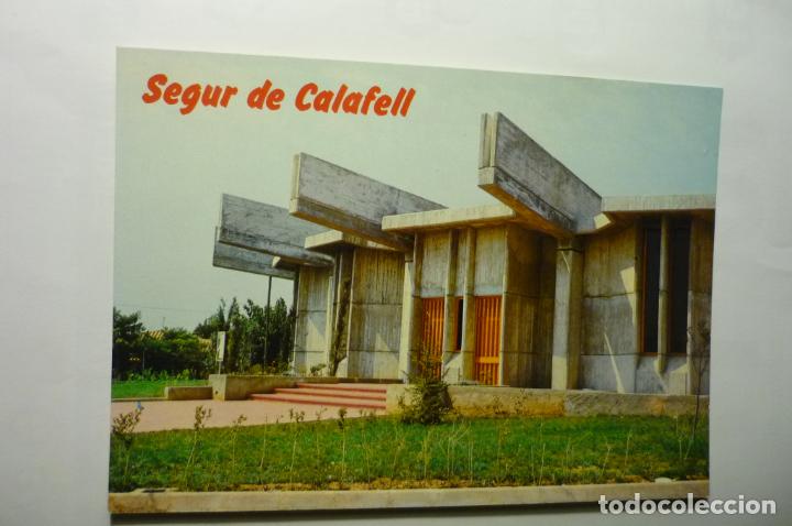 Postales: POSTAL SEGUR CALAFELL .-IGLESIA DE LA ASUNCION