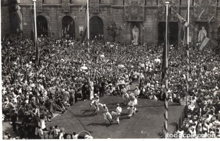 Postales: barcelona. feste de la merc&eacute; 1952 - Foto 1