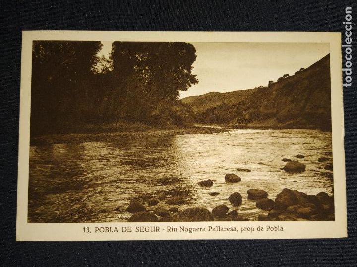 Postales: POBLA DE SEGUR-RIU NOGUERA PALLARESA-FOTO SILVI GORDO-POSTAL ANTIGUA-(69.623)