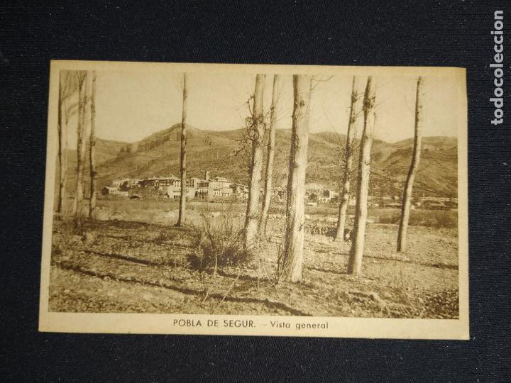 Postales: POBLA DE SEGUR-VISTA GENERAL-ED&middot;ARGENTERIA-POSTAL ANTIGUA-(69.634)