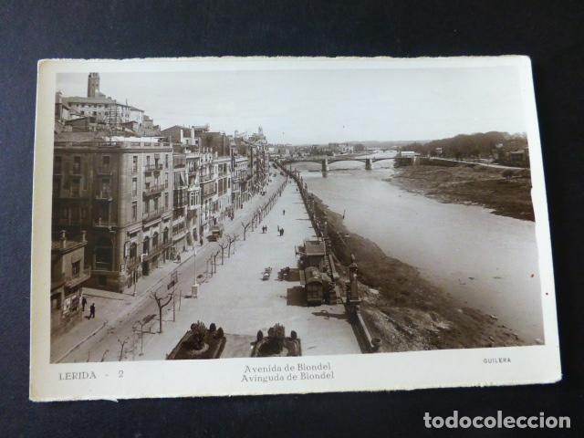 Postales: LERIDA AVENIDA DE BLONDEL - Foto 1