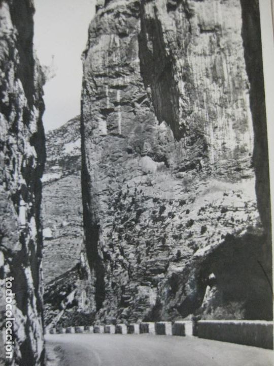 Postales: POBLA DE SEGUR-PAS DEL COLLEGATS-FOTOGRAFICA GORD&Oacute;-POSTAL ANTIGUA-(69.753)