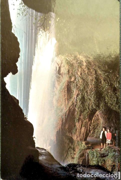 Postales: San Miguel del Fay. 7627 Sota la cascada. FITER. Nueva. Color