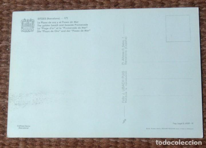 Postales: SITGES - BARCELONA - Foto 2