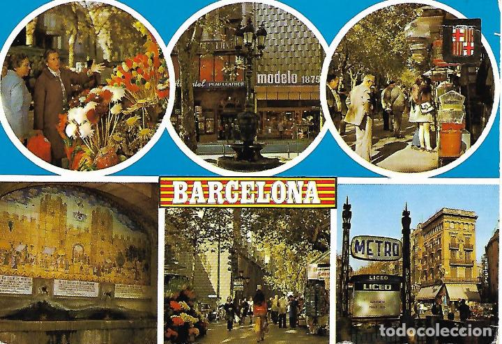 Postales: BARCELONA - DIVERSOS ASPECTOS - Foto 1