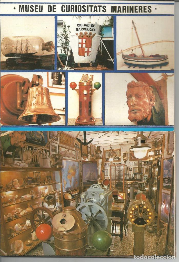 Postales: TACO 8 POSTALES *MUSEU DE CURIOSITATS MARINERES ROIG TOQUES* - VILANOVA Y GELTRU - 15X10,5 CM