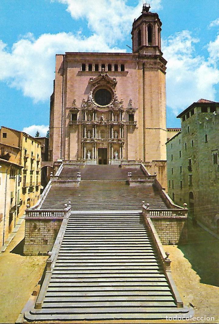 Postales: GERONA - LA CATEDRAL - Foto 1