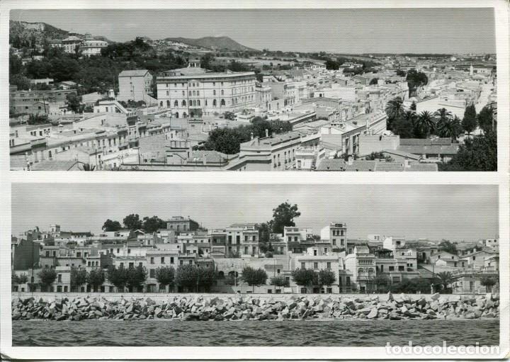 Postales: MASNOU-PANOR&Aacute;MICA OCATA-VISTA DESDE EL MAR-1960 -FOTOGR&Aacute;FICA -TERESA TORRES