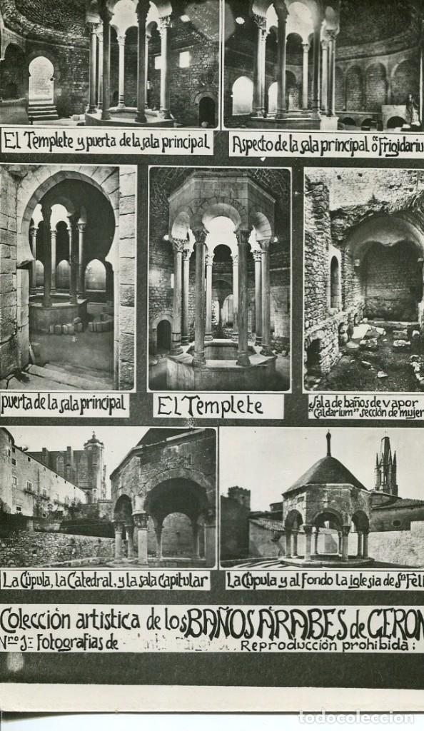 Postales: GERONA-BA&Ntilde;OS &Aacute;RABES-FOTOGR&Aacute;FICA FARGNOLI