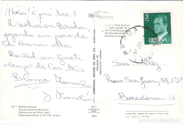 Postales: BREDA. GERONA - Foto 2