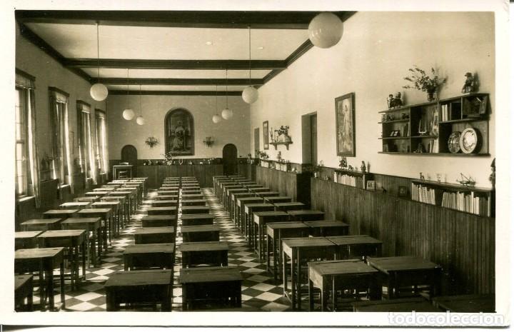 Postales: BARCELONA-COLEGIO SAGRADO CORAZ&Oacute;N DE SARRI&Aacute;-SALA DE ESTUDIO-FOTOGR&Aacute;FICA