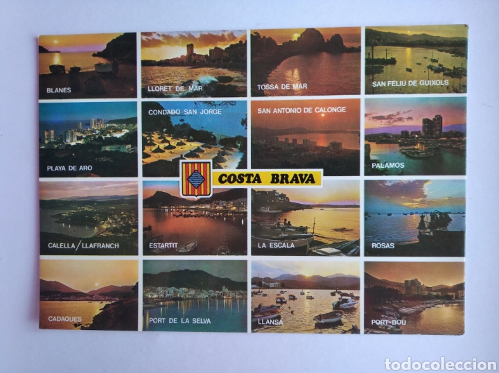 Postales: Postal costa brava contraluces postales internacional color