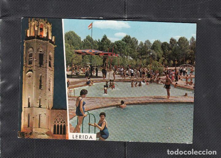 Postales: 23.- L&Eacute;RIDA. TORRE DE LA SEO Y PISCINAS - Foto 1