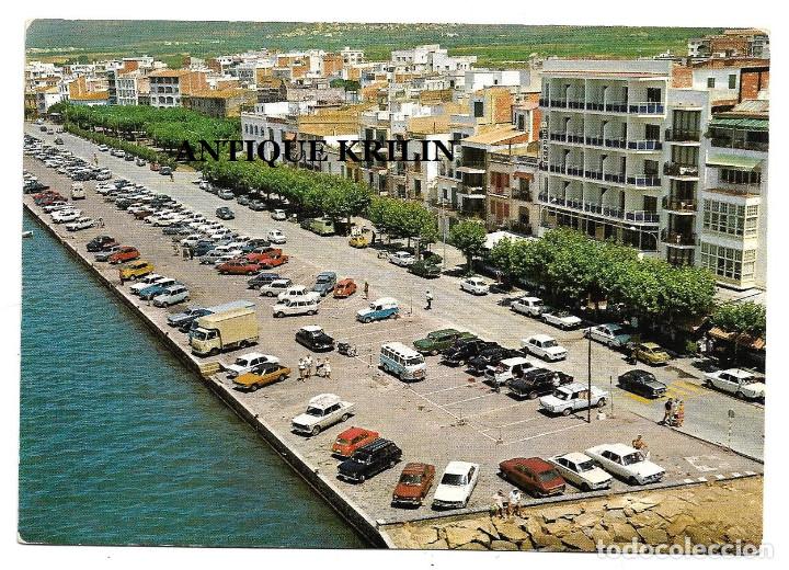 Postales: ROSAS N&ordm; 1536 DETALLE DEL PASEO MARITIMO.- FOTO T.A.F.