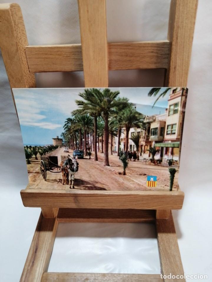 Postcards: POSTAL VILLANUEVA Y GELTRU PASEO DEL CARMEN SIN CIRCULAR