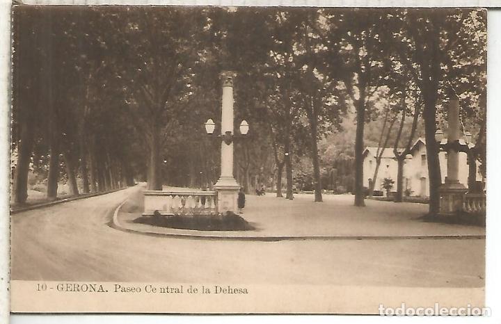 Postales: GERONA PASEO CENTRAL SIN ESCRIBIR - Foto 1