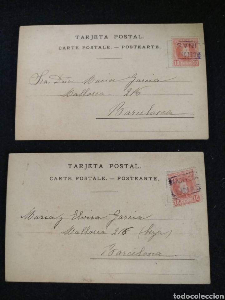 Postales: 2 postales Vichi Catal&aacute;n, Caldas de malavella - Foto 4