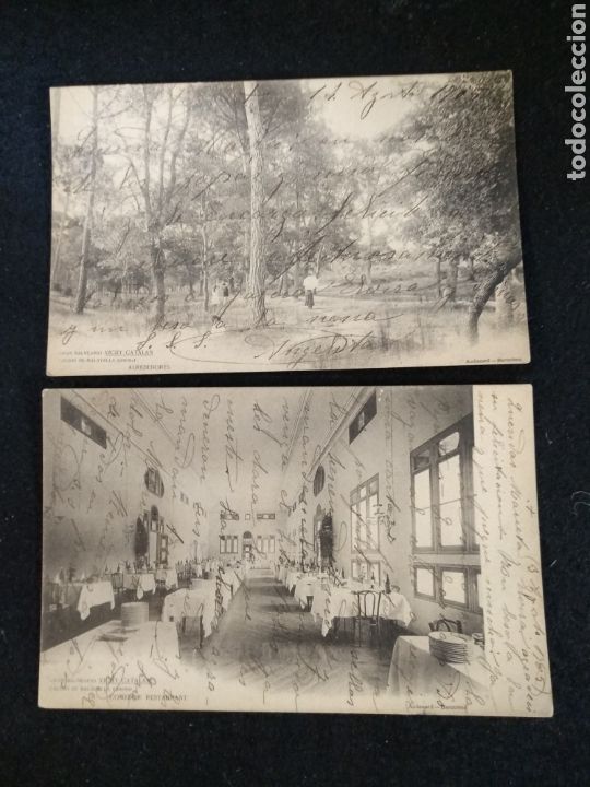 Postales: 2 postales Vichi Catal&aacute;n, Caldas de malavella - Foto 2
