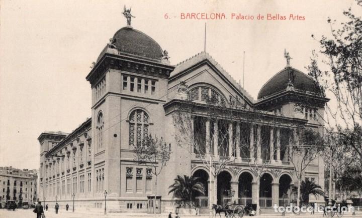 Postales: barcelona. 6 palacio de bellas artes - Foto 1