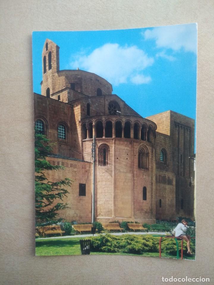 Postales: Postal seo de urgel, abside y campanario de la catedral