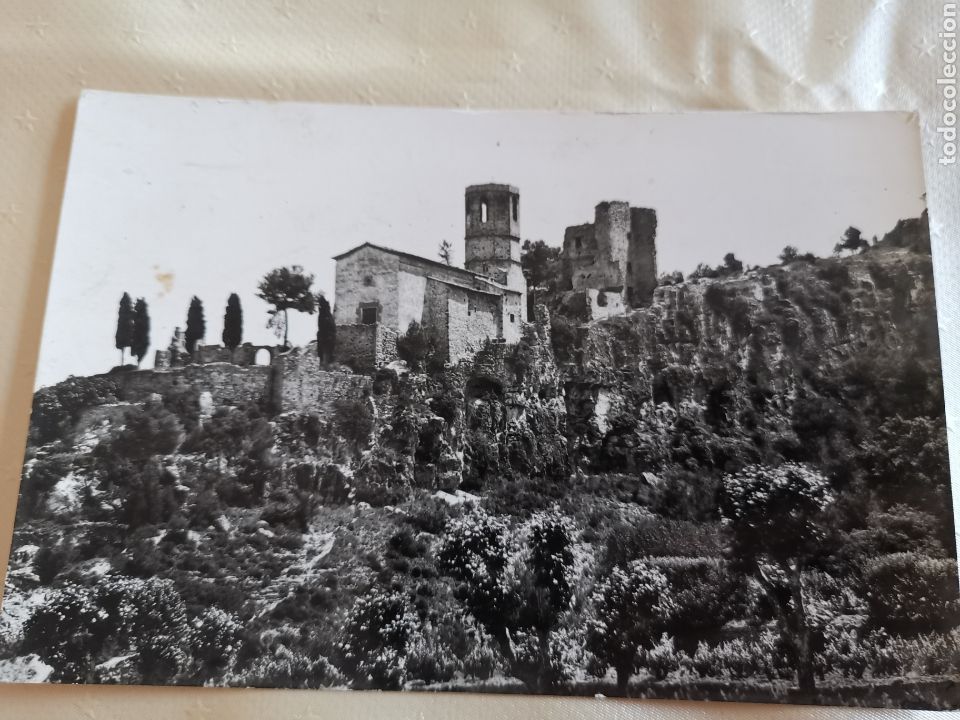 Postales: Postal del Castillo de Gelida. Escrita en 1965 - Foto 1