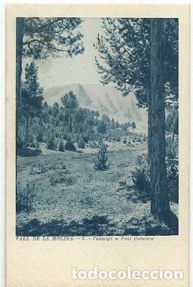 Postais: ANTIGUA POSTAL VALL DE LA MOLINA 3 PAISATGE A FONT CANALETA CL R CARBONELL