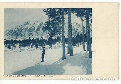 Postais: ANTIGUA POSTAL VALL DE LA MOLINA 7 DETALL DE LES PISTES CL R CARBONELL